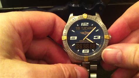 breitling aerospace watch battery